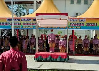 HUT ROHIL KE 22, Bupati Rohil Prioritaskan Pembangunan